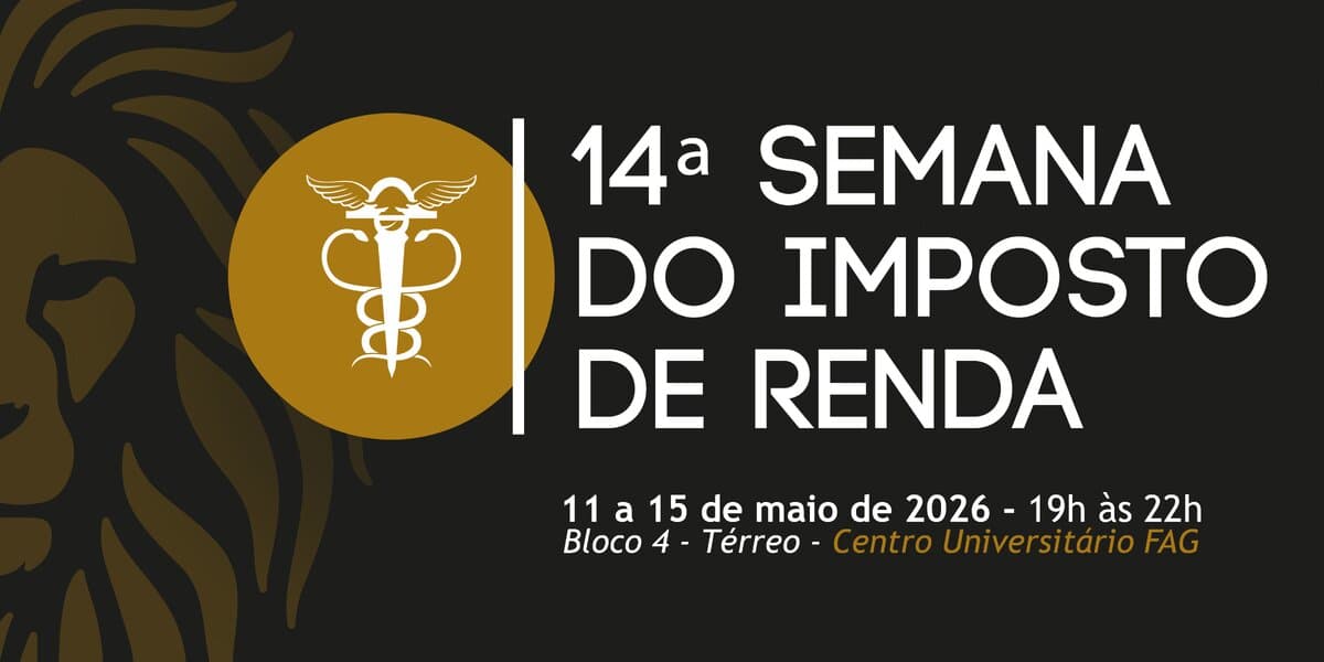 Curso de Ciências Contábeis promove 14ª Semana do Imposto de Renda