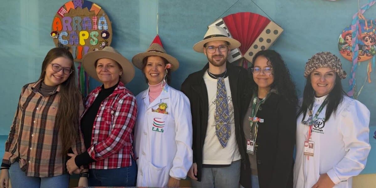 CAPS III promove Arraiá com apoio do curso de Psicologia do Centro FAG