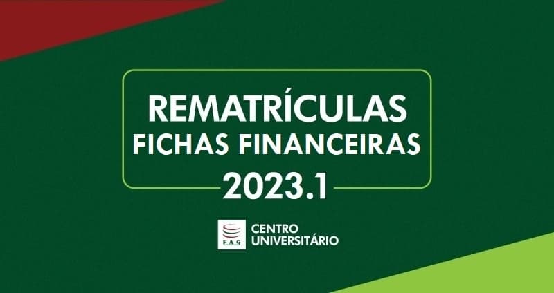 Último dia: segunda- feira encerra o prazo para renovação e regularização da ficha financeira na FAG Toledo 