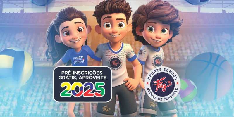 Sports School do Colégio FAG abre matrículas para comunidade externa