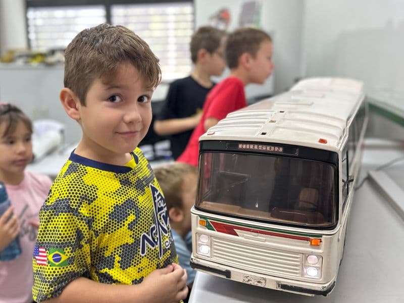 Alunos do 1º e 2º anos realizam visita ao Núcleo Histórico da FAG