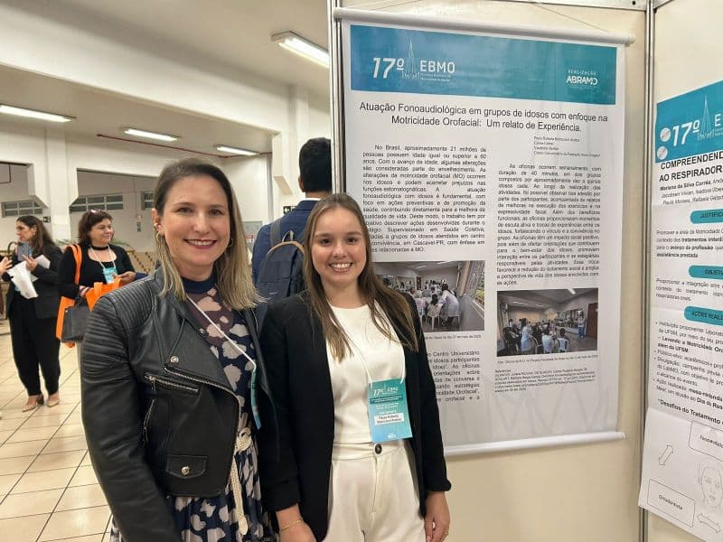 Acadêmica de Fonoaudiologia tem pesquisa científica premiada no 17º Encontro Brasileiro de Motricidade Orofacial