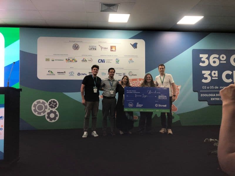Zênite: startup desenvolvida no Centro FAG conquista premiação no 36º Congresso Brasileiro de Zoologia
