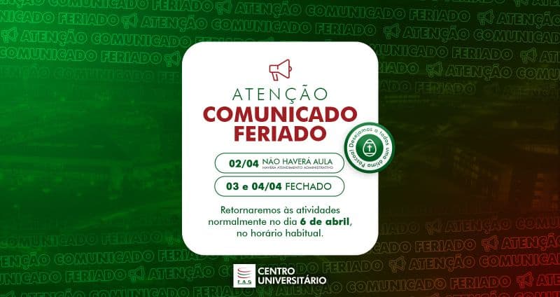 Recesso acadêmico e administrativo