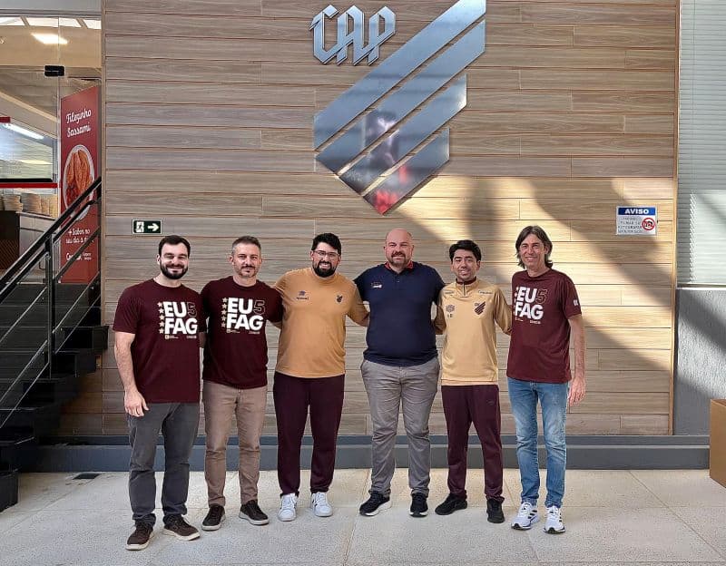FAG realiza visita técnica ao Club Athletico Paranaense