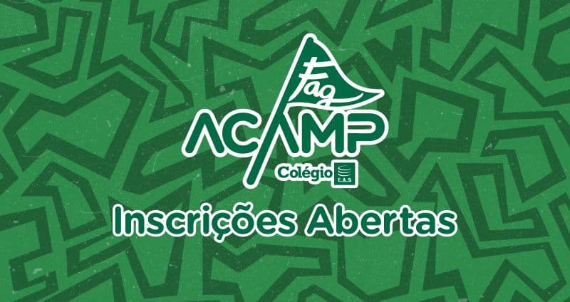 Acamp FAG 2026 está com inscrições abertas